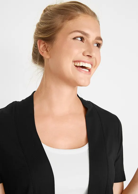 Gilet doux en jersey viscose, bonprix