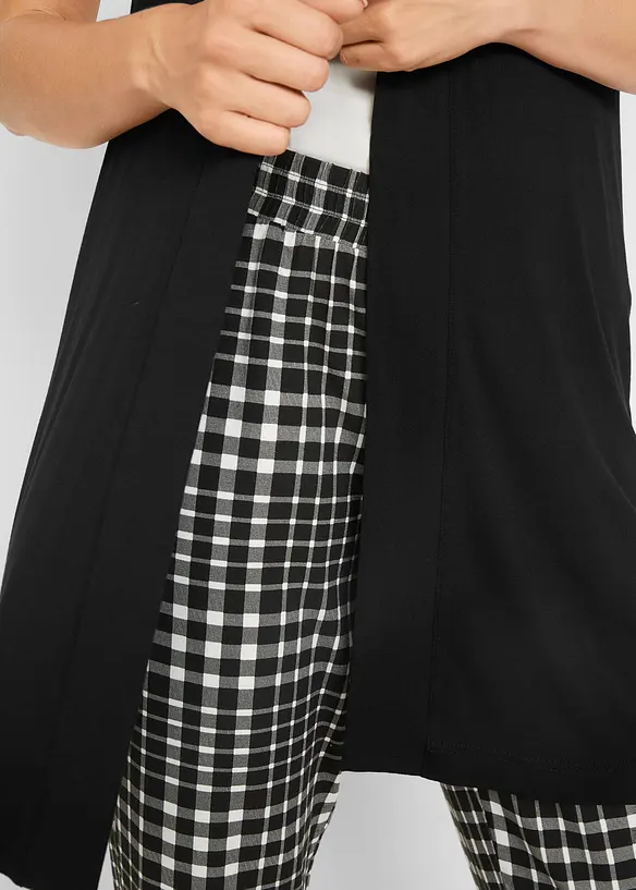 Gilet doux en jersey viscose, bonprix