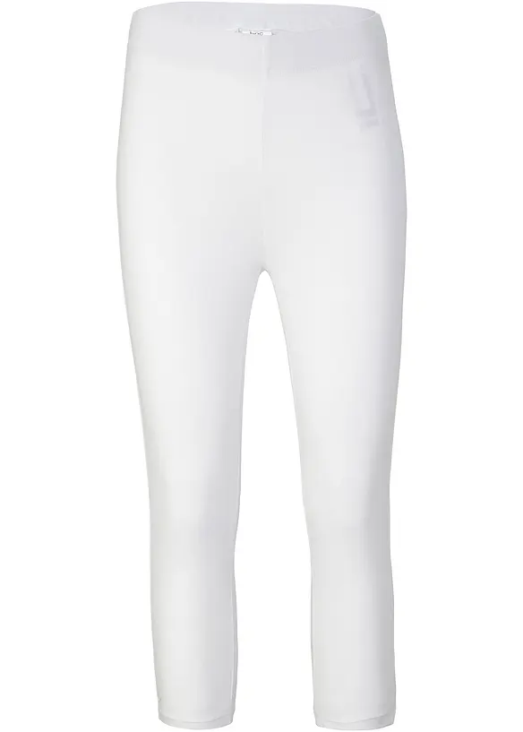 Legging corsaire &agrave; empi&egrave;cement taille confortable, bonprix