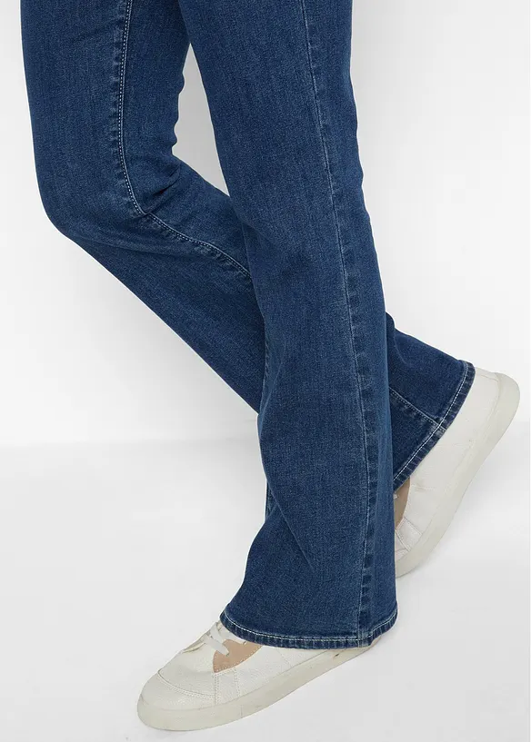 Jean bootcut, taille mi-haute, bonprix