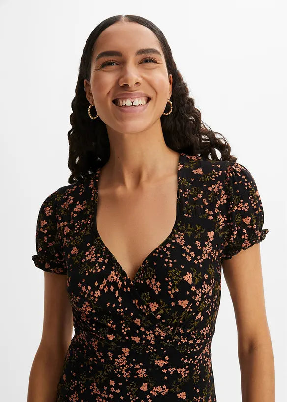 Robe en jersey viscose extensible, bonprix