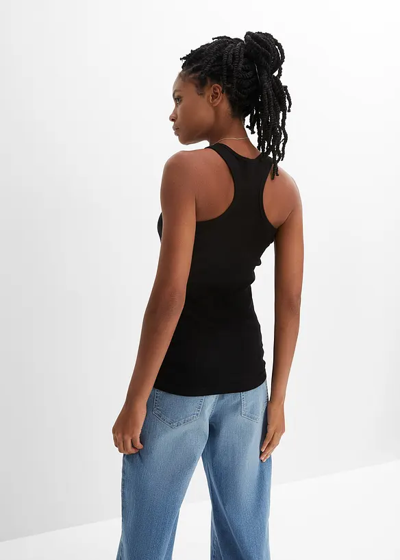 Débardeurs côtelés, bonprix