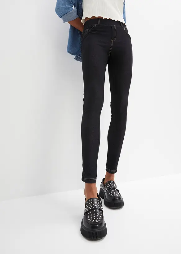 Legging effet jean, bonprix