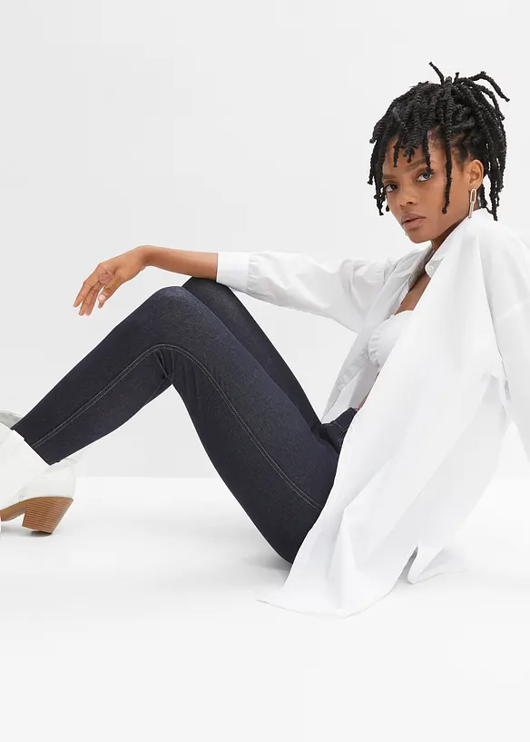 Legging effet jean, bonprix