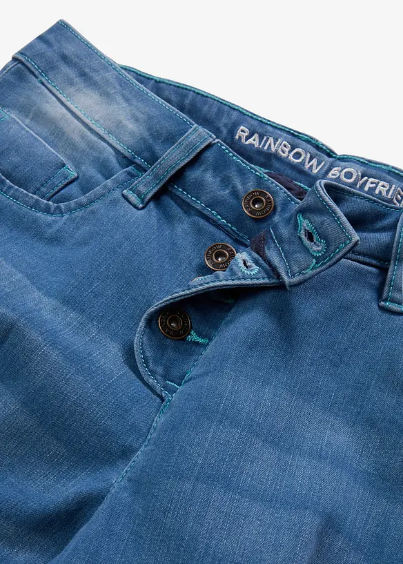 Jean boyfriend taille mi-haute, bonprix