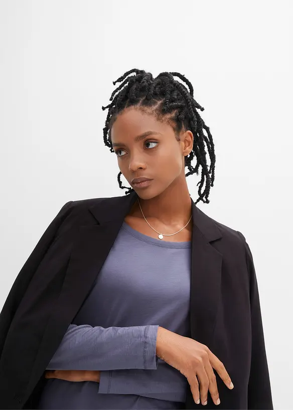 T-shirt manches longues 100% coton, bonprix