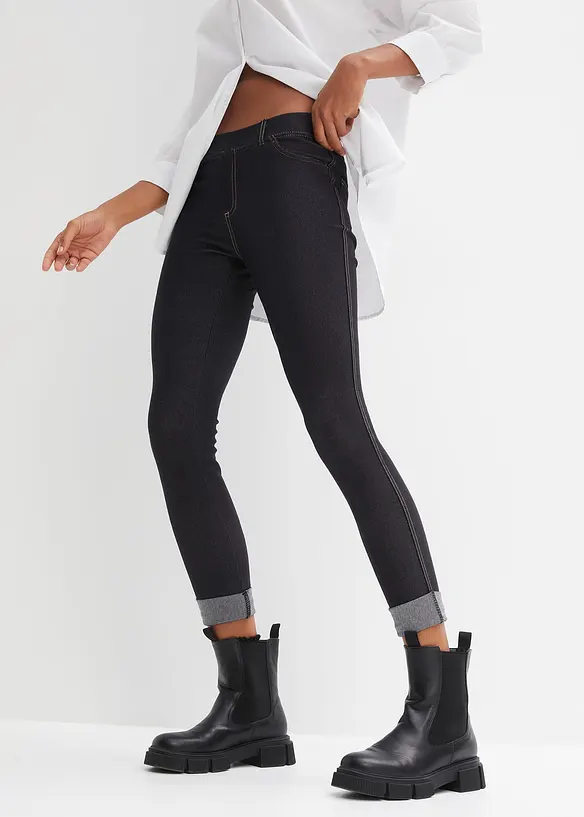 Legging effet jean, bonprix