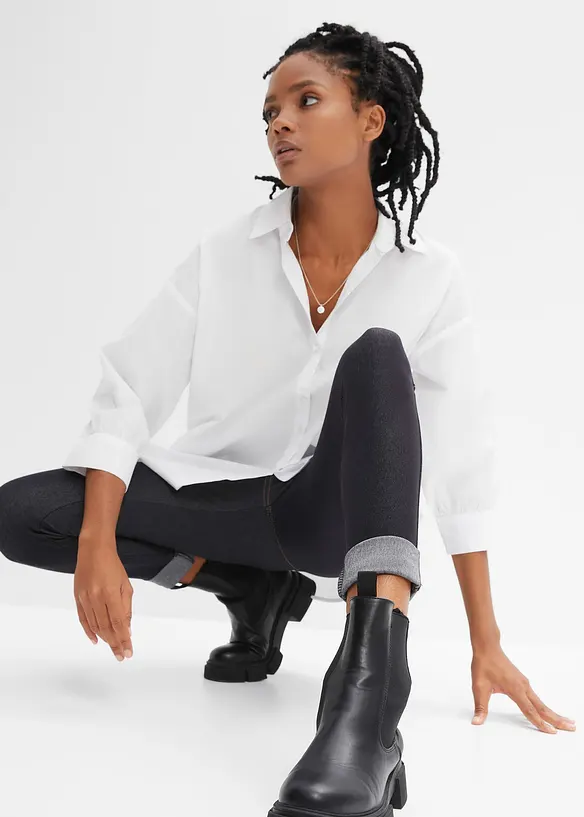 Legging effet jean, bonprix