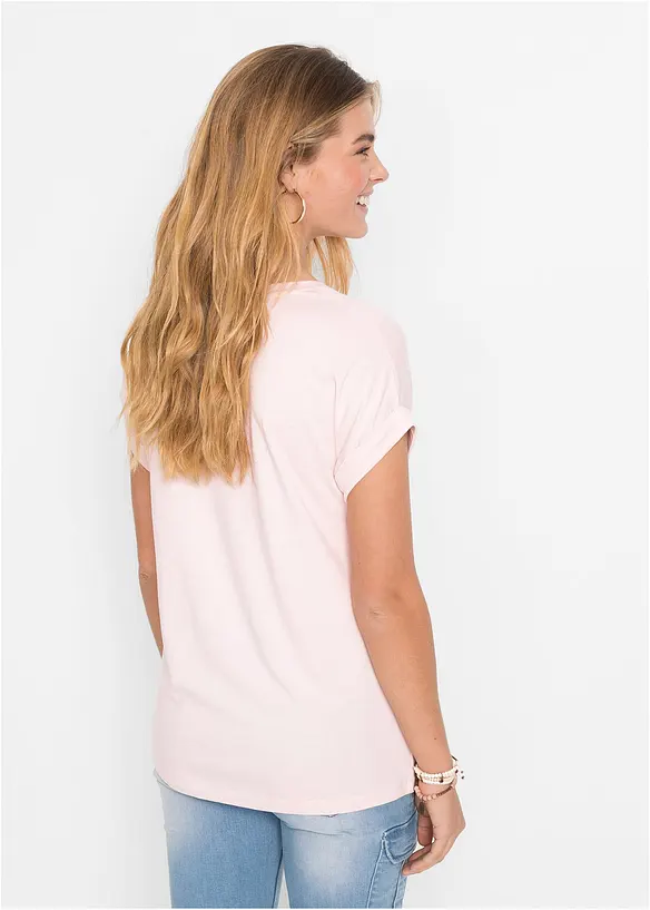 T-shirt doux en viscose mélangée, bonprix