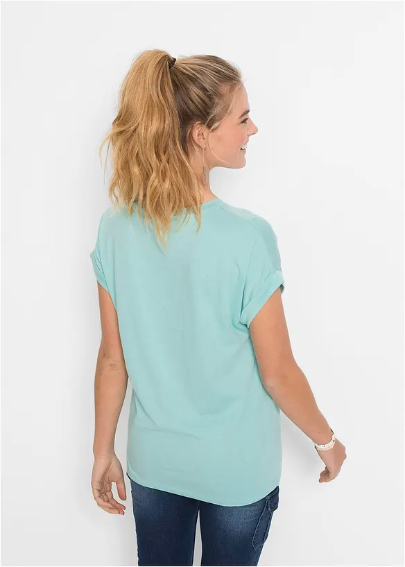 T-shirt doux en viscose mélangée, bonprix