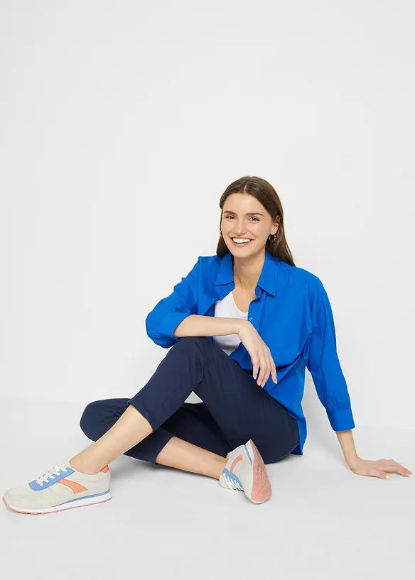 Pantalon 7/8 taille haute, bonprix