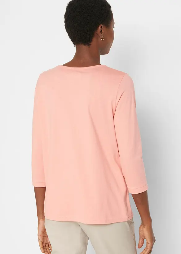 Lot de 5 T-shirts manches 3/4, bonprix