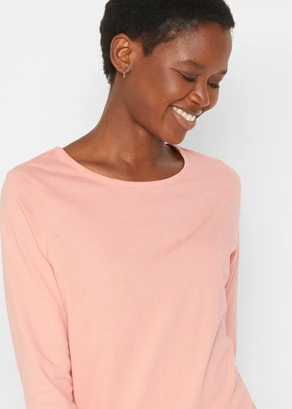 Lot de 5 T-shirts manches 3/4, bonprix