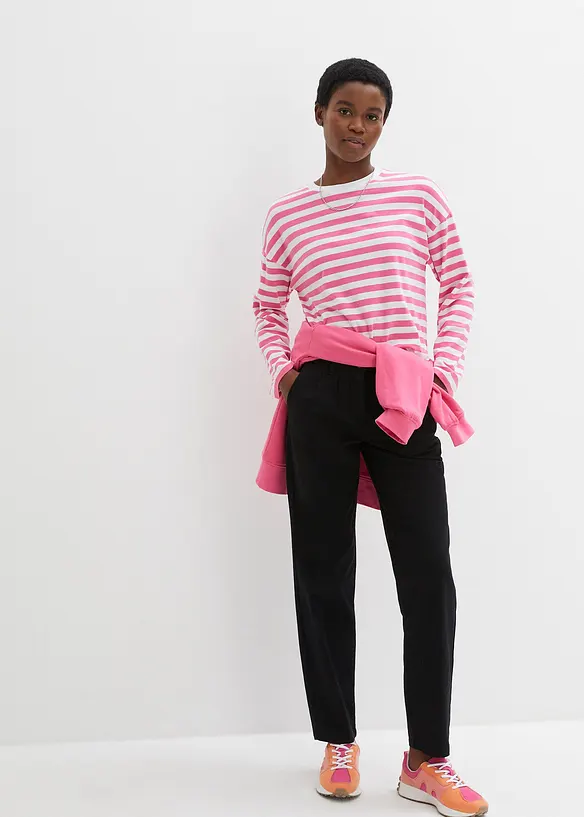 Sweat-shirt oversize 100% coton, bonprix