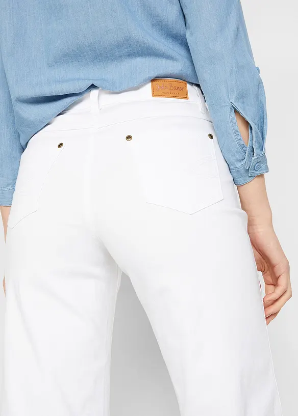 Jean large taille mi-haute, extensible, bonprix