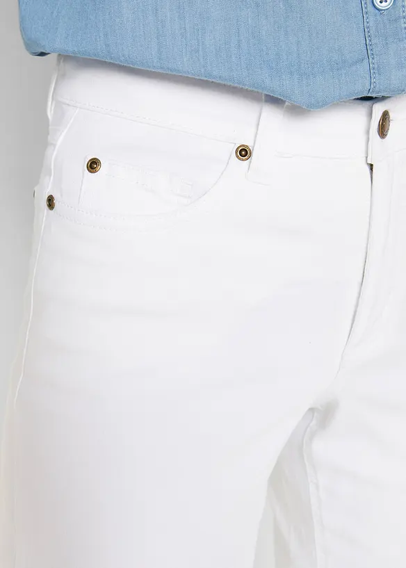 Jean large taille mi-haute, extensible, bonprix