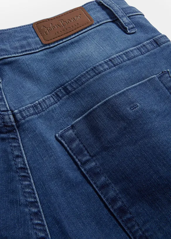 Jean slim taille haute, sculptant, bonprix