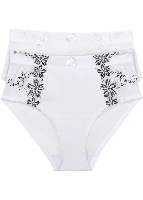 Lot de 2 slips sculptants, bonprix