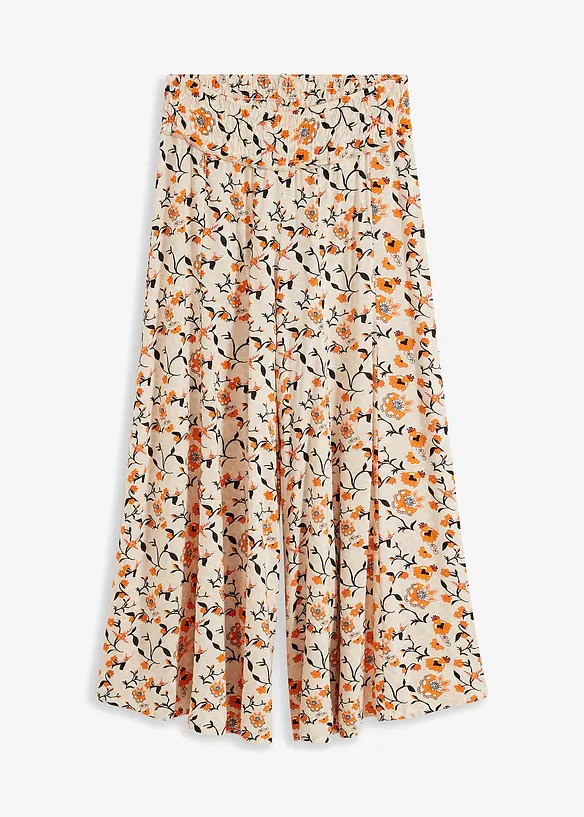 Pantalon palazzo en viscose fluide, bonprix