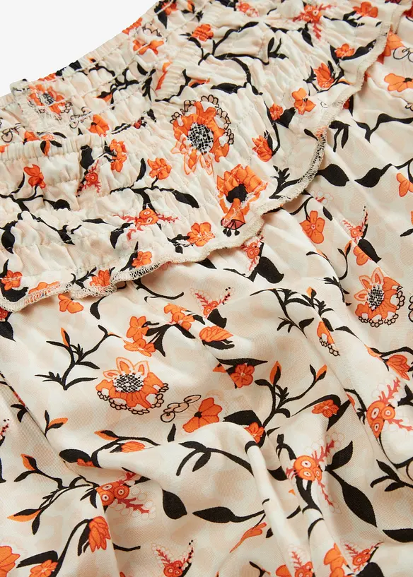 Pantalon palazzo en viscose fluide, bonprix