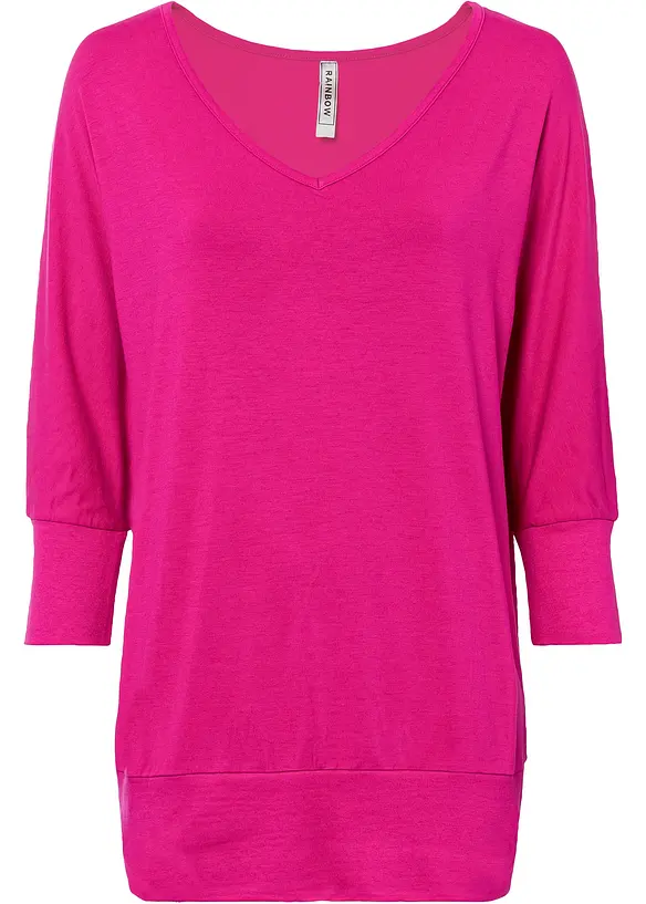 T-shirt oversize en viscose fluide, bonprix