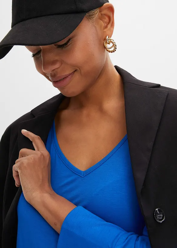 T-shirt oversize en viscose fluide, bonprix