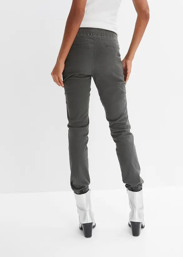 Pantalon esprit motard, bonprix