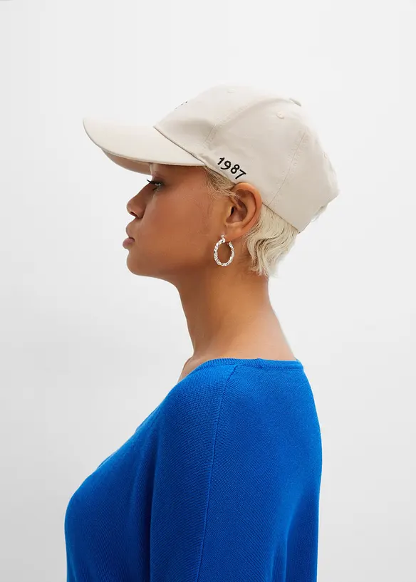 Pull en fine maille manches 3/4, bonprix