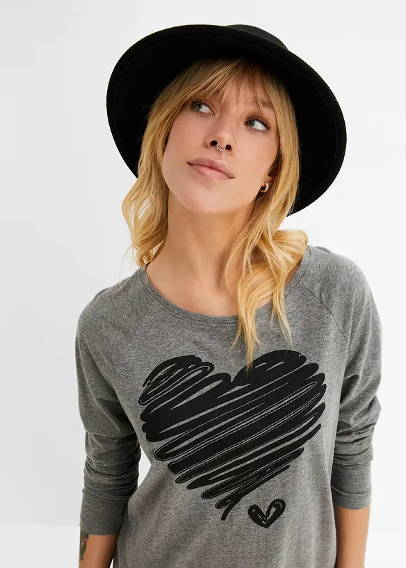 T-shirt manches longues, bonprix