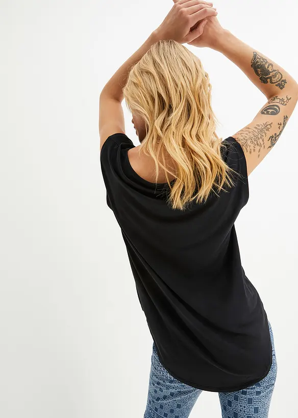 T-shirt en viscose extensible, bonprix