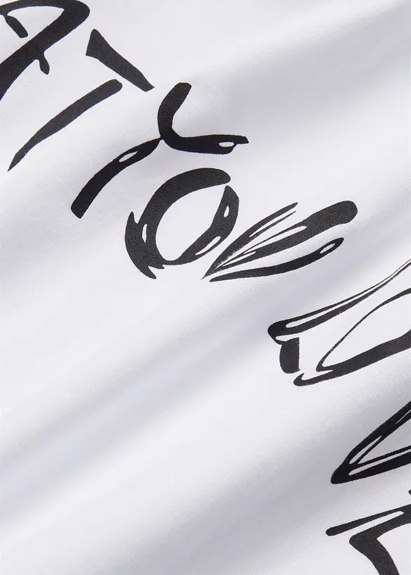 T-shirt oversize 100% coton, bonprix