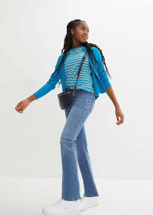 Jean flare confortable, bonprix