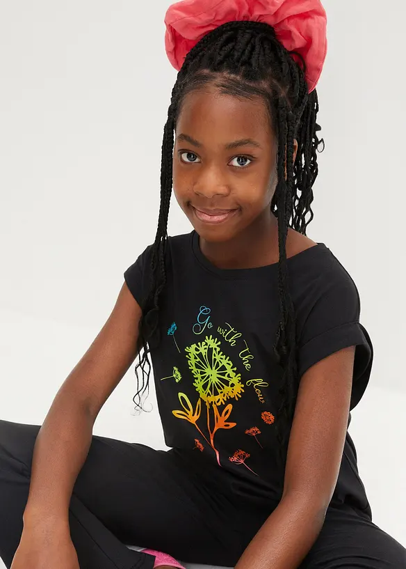 T-shirt et legging Flare fille (ens. 2 pces.), bonprix