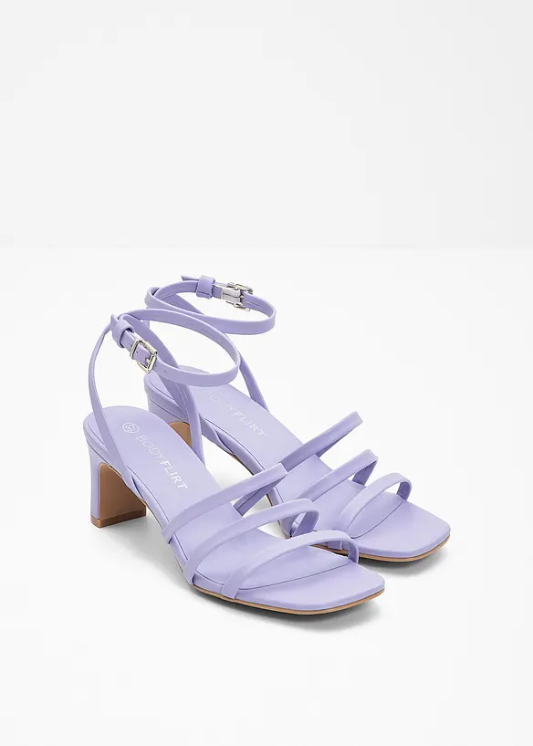 Sandales &agrave; talon, bonprix