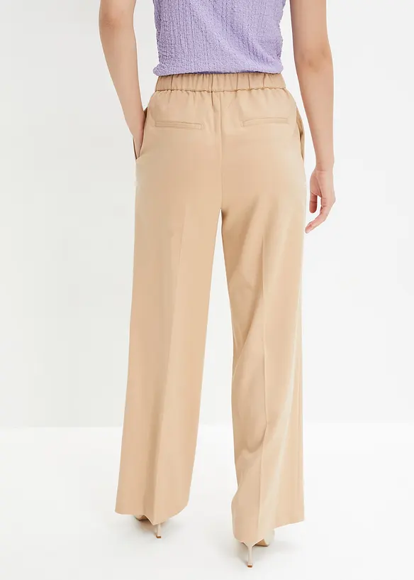 Pantalon large à pinces, bonprix
