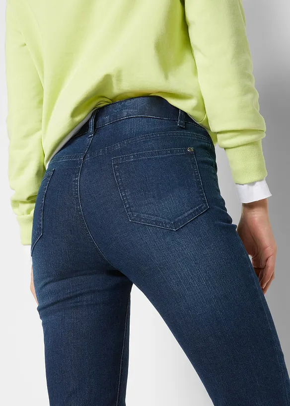 Jean Skinny Taille Haute Warehouse - Bleu Vert - Taille 8 - Occasion Très Bon état