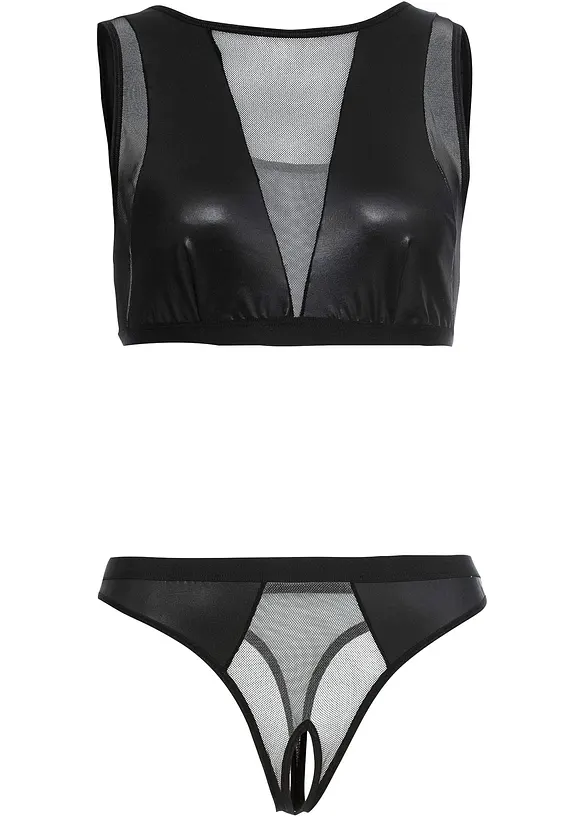 Brassière + string ouvert (Ens. 2 pces.), bonprix