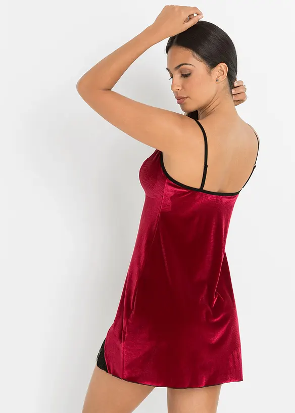 Robe en velours, bonprix