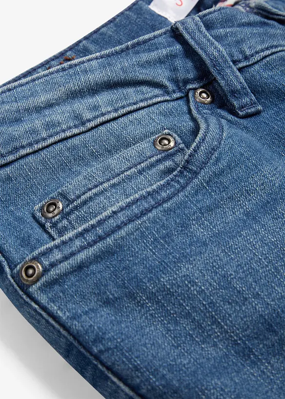 Jean bootcut taille mi-haute, extensible, bonprix