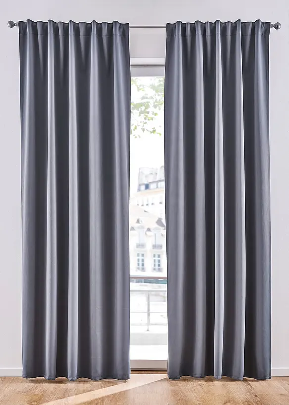 Rideau obscurcissant (1 pce), taille normale et XXL, bonprix