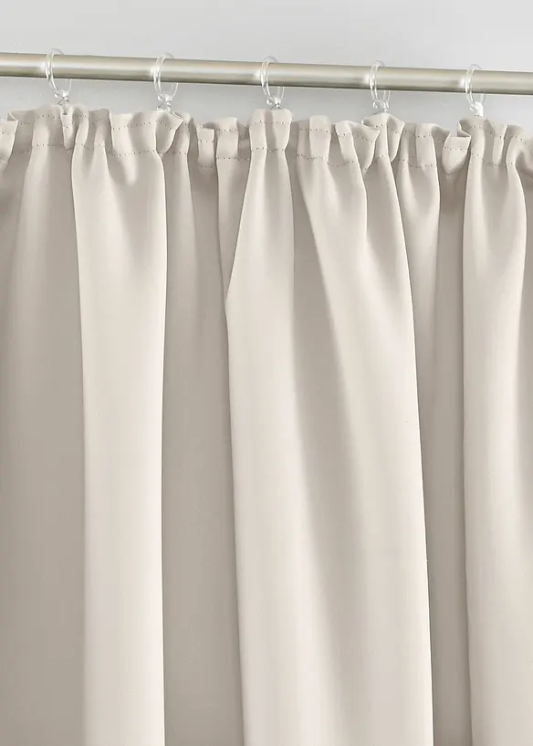 Rideau obscurcissant (1 pce), taille normale et XXL, bonprix