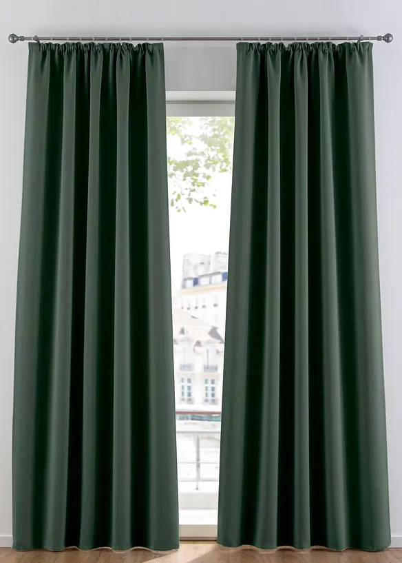 Rideau obscurcissant (1 pce), taille normale et XXL, bonprix