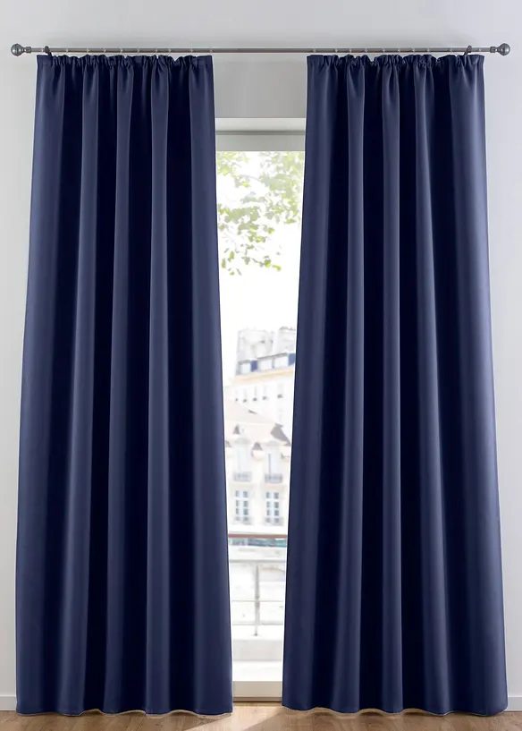 Rideau obscurcissant (1 pce), taille normale et XXL, bonprix