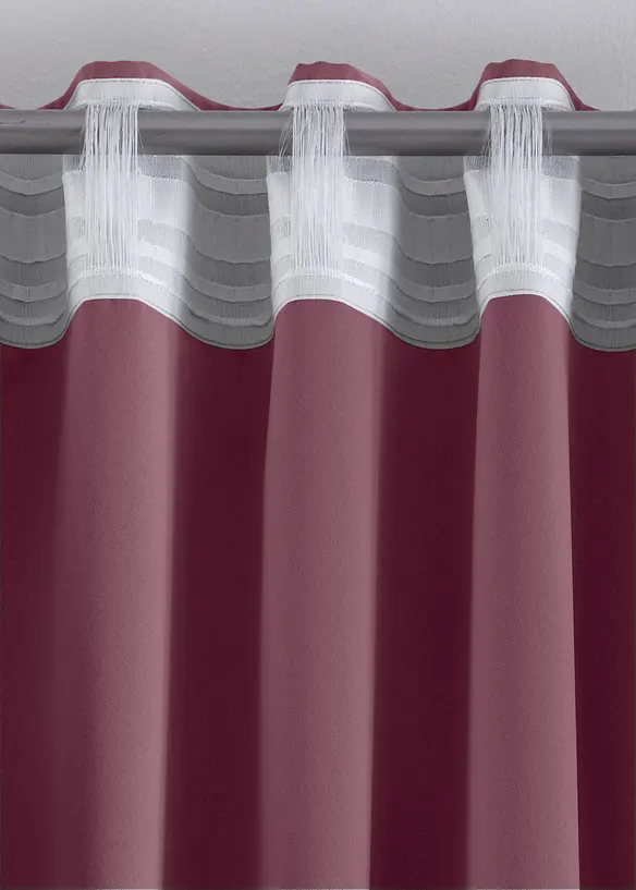 Rideau obscurcissant (1 pce), taille normale et XXL, bonprix