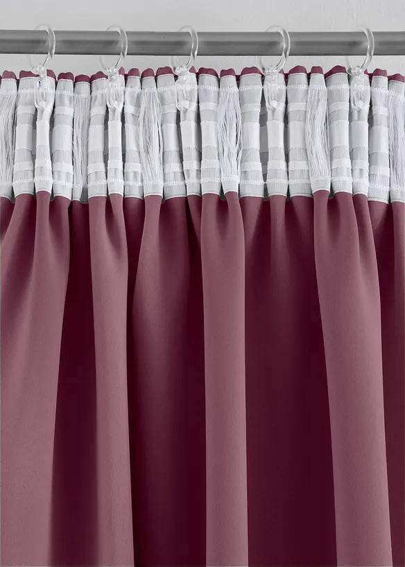 Rideau obscurcissant (1 pce), taille normale et XXL, bonprix