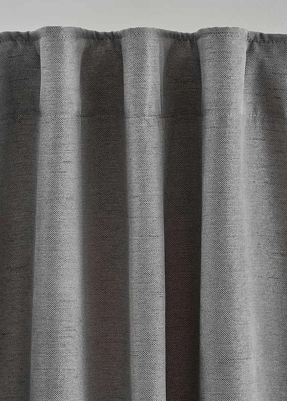 Rideaux occultants textur&eacute;s (2 pces), bonprix