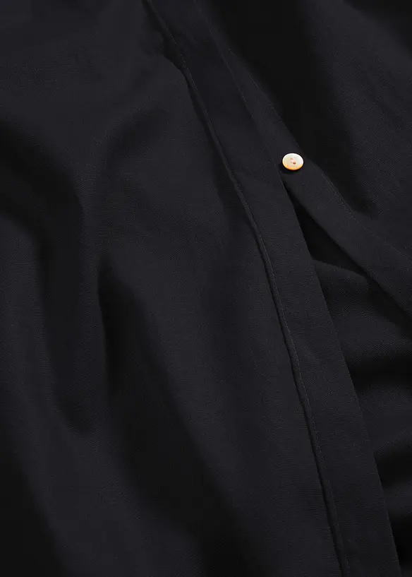 Robe &agrave; poches en lin et viscose, bonprix