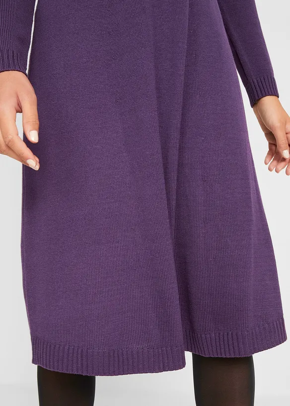 Robe évasée en maille, bonprix