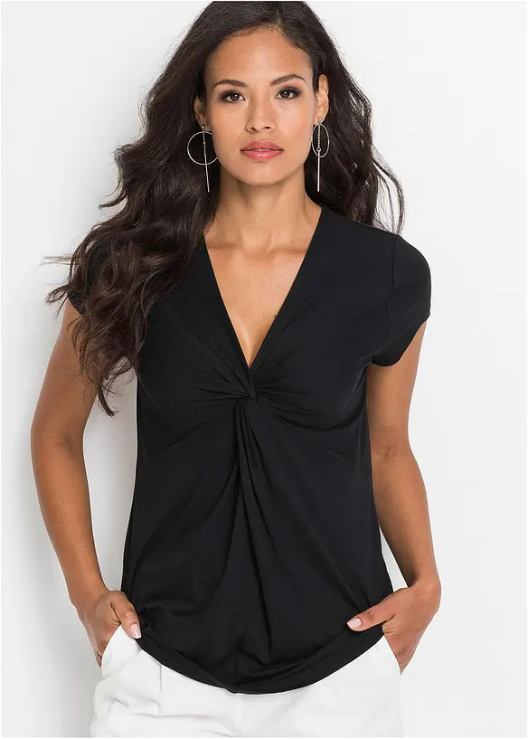 T-shirt en viscose extensible, bonprix