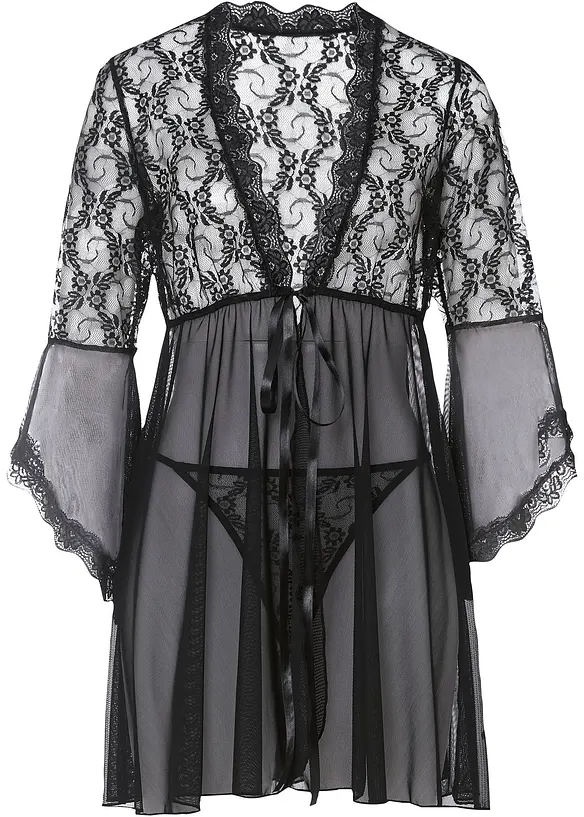 Kimono et string (ens. 2 pces), bonprix